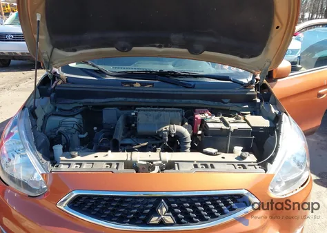 2019 Mitsubishi Mirage Es z USA, uszkodzony, nr VIN ML32A3HJ5KH013953